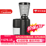 HARIO 电动磨豆机V60电动咖啡豆研磨机多功能小型粉碎机不锈钢磨芯EVC 白色【加推粉盖】