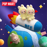 POP MART 泡泡玛特 THE MONSTERS心底密码系列 - 搪胶毛绒挂件盲盒拉布布 （A-M）随机1个 不支持七天无理由退换