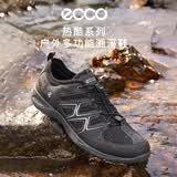 爱步（ECCO）【送男士礼物】溯溪鞋男 网孔透气多功能鞋 825774 黑色  39