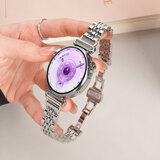watchbond适用华为手表gt7/gt6表带watch5/gt5/4/gt5pro小米手表s4女士款oppo watch x3mini小蛮腰七珠钢带