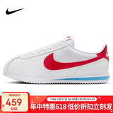 耐克NIKE女子运动休闲鞋阿甘复古CORTEZ新年红运动鞋DN1791-108白38