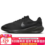 耐克NIKE跑步鞋男子宽版REVOLUTION 7 运动鞋 FB8501-001黑44.5黑武士