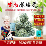 银球2026年新茶雷山明前银球茶茶叶绿茶100g袋装雷公山云雾茶春茶
