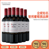 干露红魔鬼珍藏级赤霞珠干红葡萄酒750ml*6瓶整箱 智利原瓶进口热门红酒