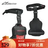 Alpinestarsa星摩托车骑行包腿包休闲骑士腰包户外运动摩旅斜挎多功能腿包 黑亮红1303