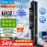 美的（Midea）【语音智能】家用空调扇冷风扇 负离子净化静音落地冷风机水冷塔扇冷气扇 强力制冷小空调ACA10TJR
