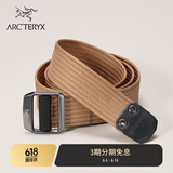 ARC'TERYX始祖鸟 CONVEYOR BELT 38MM 男女同款 腰带 CANVAS/砂陶棕 M