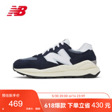 NEW BALANCE夏季 运动鞋男鞋女鞋百搭低帮休闲鞋5740系列M5740CD 藏青色 45