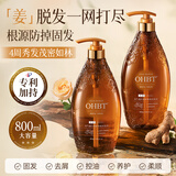 奥白汀（OHBT）生姜洗发水固发侧柏叶养发男女士去油屑止痒蓬松洗头膏露800g