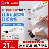 立邦 补墙膏墙面修复补墙膏白色墙面修补防水防霉腻子膏墙面修补 [全新款] 填孔抗裂补墙膏 100ml*1件 件
