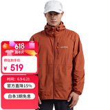 mont·bell户外风衣男款春夏防风防晒徒步休闲连帽上衣外套 1103322 OG橙色 2XL