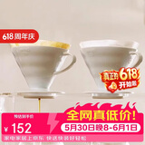 HARIO原装进口V60陶瓷滤杯手冲咖啡过滤杯咖啡过滤器过滤网咖啡漏斗