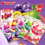 好丽友零食大礼包巧克力派糕点果滋果心406gQQ软糖结婚喜糖果团购礼物品