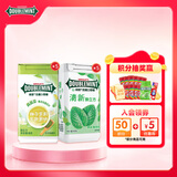 绿箭弹立方口香糖混合口味40g*10瓶 休闲零食糖果 清新口气