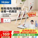 海尔（Haier）吸尘器【价保618】有线 家用手持推杆二合一 小型强劲除尘宠物车载清洁可壁挂大吸力HZ-G16W白色