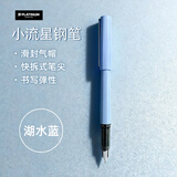 白金钢笔小学生钢笔三年级入门练字笔 PQ-200小流星彩色马卡龙色学生礼物 03F细字 湖水蓝