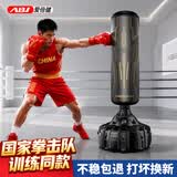 爱倍健（AIBEIJIAN）拳击沙袋散打立式家用成人拳击沙包不倒翁儿童跆拳道拳击训练器材 1.7米【太空机甲】双层加厚钻石桶