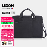 乐上（LEXON）手提电脑包单肩包14英寸笔记本包公文包男旅行斜挎包情人节礼物