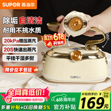 苏泊尔（SUPOR）【优雅复古】手持挂烫机24g/min家用熨烫机110ml水箱蒸汽电熨斗小型便携式EGH-906A团购礼物