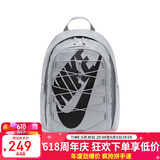 耐克（NIKE）男女双肩包背包 大容量旅行包电脑书包休闲包DV1296-012 灰色