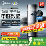 美的（Midea）【甲醛数显净化加湿器一体】价保618空气净化器鼻炎家用除醛烟味异味过敏原空气净化机RX600ProH