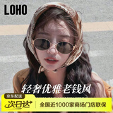 LOHO墨镜女复古老钱风2026年新款偏光太阳眼镜防紫外线开车驾驶专用