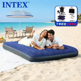 INTEX自动充气床垫旅行打地铺气垫床户外帐篷野营防潮垫家用双人折叠床