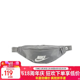 耐克（NIKE）男女腰包 单肩包斜挎包胸包休闲包DB0490-084 灰色