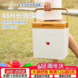 冰大师 ICEMASTER车载保温箱户外露营商用摆摊冷藏箱食品保热箱冰块冷冻桶14L