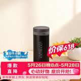 乐扣乐扣（LOCK&LOCK）不锈钢纤巧便携保温杯茶水杯车载商务杯子（200ml）黑色