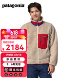 巴塔哥尼亚（Patagonia）男士摇粒绒夹克抓绒衣立领开衫外套Classic Retro-X Jkt 23056 NLTO L