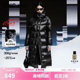 金羽杰明星同款冬季90鸭绒加厚保暖泡芙羽绒服女士长款面包服Y23806208Y
