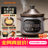 九阳（Joyoung）电炖锅电炖盅4L大容量紫砂预约电砂锅 多功能锅 智能定时精炖煮粥煲汤锅DG40K-GD408