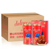 东阿阿胶 阿胶枣 即食无核金丝枣 红枣 送亲友伴手礼品营养 蓝帽子阿胶枣 12罐/箱(配6礼袋 企业购，节日送礼，员工福利)