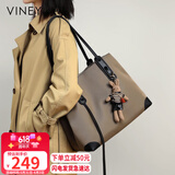 viney包包女包帆布托特包大容量品牌单肩大包生日礼物高级感送女友老婆
