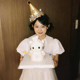 酷依宝氛围感少女闪金星星流苏生日帽子女派对生日头饰新款拍照出片道具