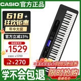 卡西欧（CASIO）电子琴CTS410黑色力度感应键盘专业演奏教学娱乐61键电子琴