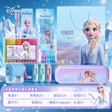迪士尼（Disney）文具套装 艾莎公主绘画学生文具礼盒50件套 开学大礼包学习用品儿童女孩生日礼物幼儿园毕业礼物