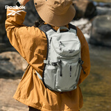 锐步轻量化徒步登山背包运动户外轻便双肩包男爬山旅行小包女 浅灰绿