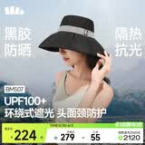 蕉下（beneunder）遮阳帽防晒帽女大帽檐渔夫帽子男登山帽太阳帽子防紫外BM507