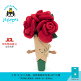 Jellycat趣味玫瑰花束手捧花毛绒玩偶娃娃新婚送礼生日礼物 趣味玫瑰花束 One Size