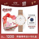丹尼尔惠灵顿（DanielWellington）DW女士手表轻奢流金简约石英欧美腕表生日礼物送女友DW163