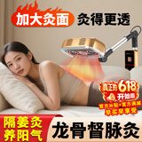艾点（Ai Dian）艾灸仪器一体机无烟家用理疗仪美容院温灸仪全身用熏蒸仪艾炙烤灯 店长推荐：四仓隔姜灸款（三仓加热+独立隔姜仓） M