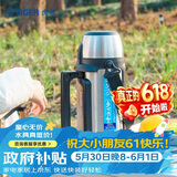 虎牌（TIGER）不锈钢保温保冷杯户外运动大容量旅行壶MHJ-A15C-XS 不锈钢1.49L
