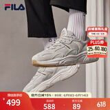 FILA【男女同款】斐乐情侣跑步鞋复古老爹鞋火星鞋潮流时尚舒适老爹鞋 男-南极灰/雨雾灰-AN 42