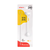 贝亲（Pigeon）宽口径奶瓶重力球吸管配件-240mL专用 BA220
