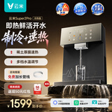 云米（VIOMI）管线机壁挂式直饮机家用净水器伴侣挂墙饮水机UV全水路杀菌速热制冷一体全通量匹配 冰温热三用：超级新品