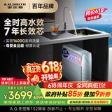 史密斯（A.O.SMITH）佳尼特净水器 蓝鲸1400G 家用净水器厨房专用台下用净水机直饮一体机 7年RO膜 冠军之选CR3600AE1