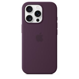 Apple/苹果 iPhone 16 Pro硅胶手机壳-梅子色 磁吸保护壳苹果手机壳全包旗舰店原装