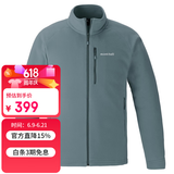 mont·bell 户外抓绒衣冲锋衣内胆男轻薄开衫内搭保暖上衣 1114881 GY灰色 2XL
